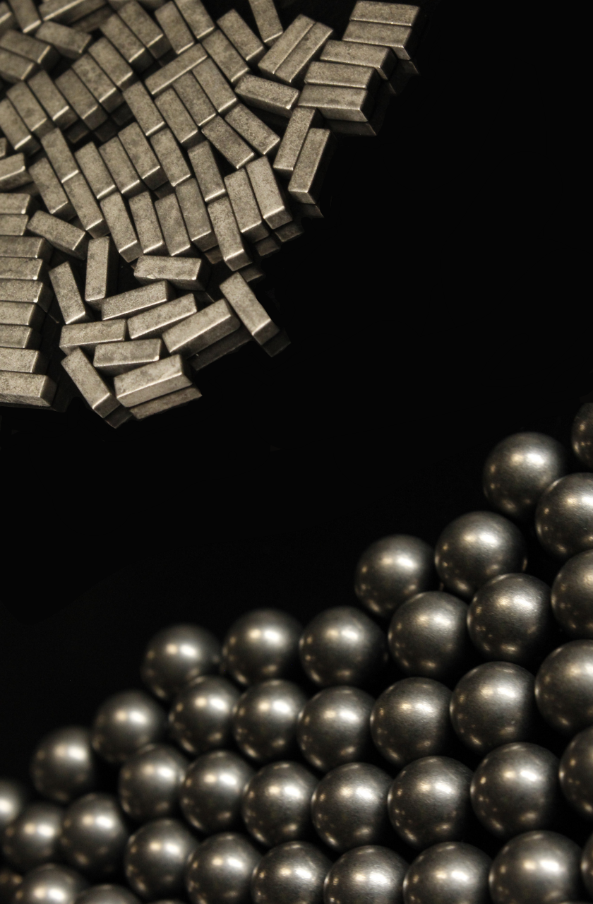 Tungsten products manufactured at Tungsten Parts Wyoming